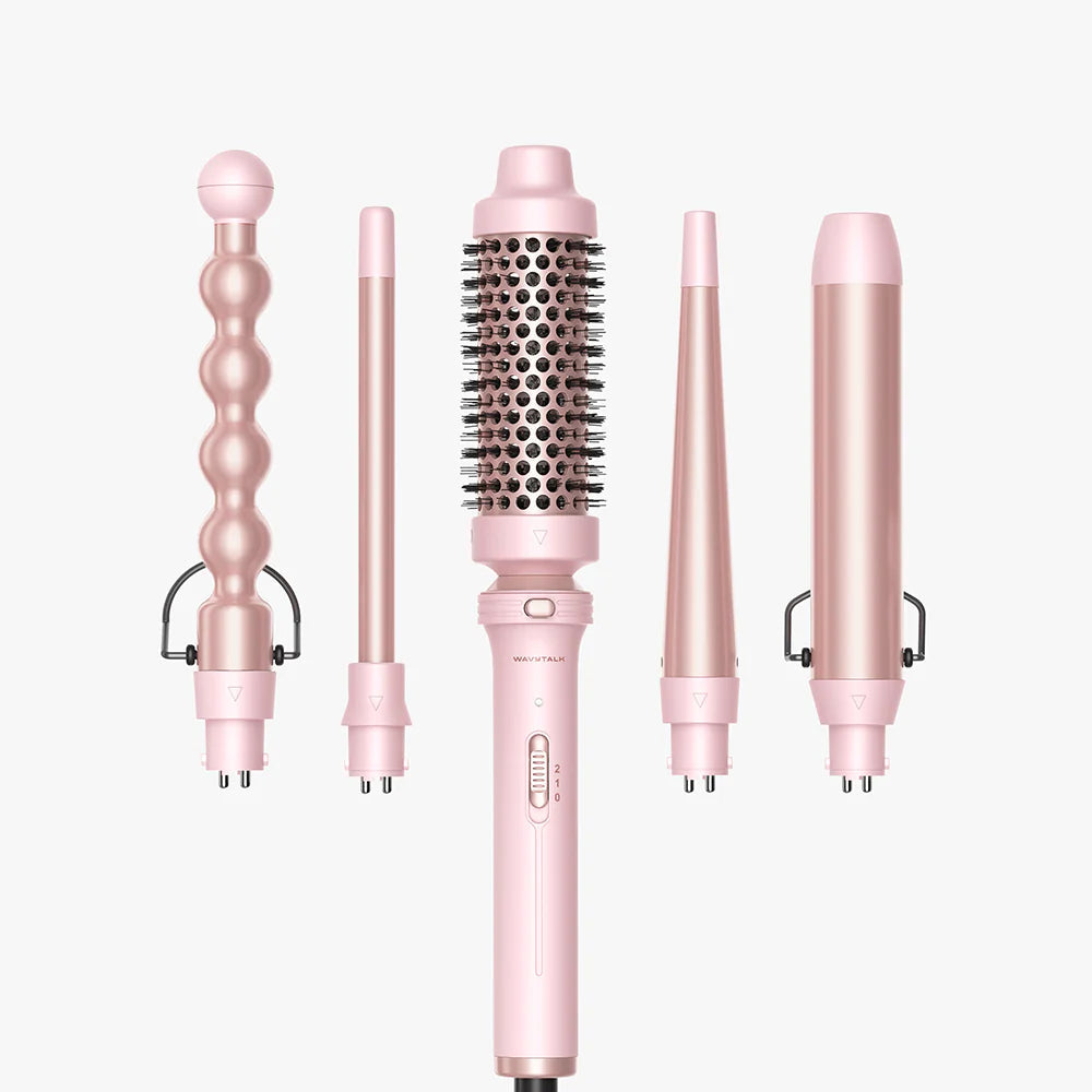Wavy Talk Multi Curl
5-in-1 Curling Wand Set