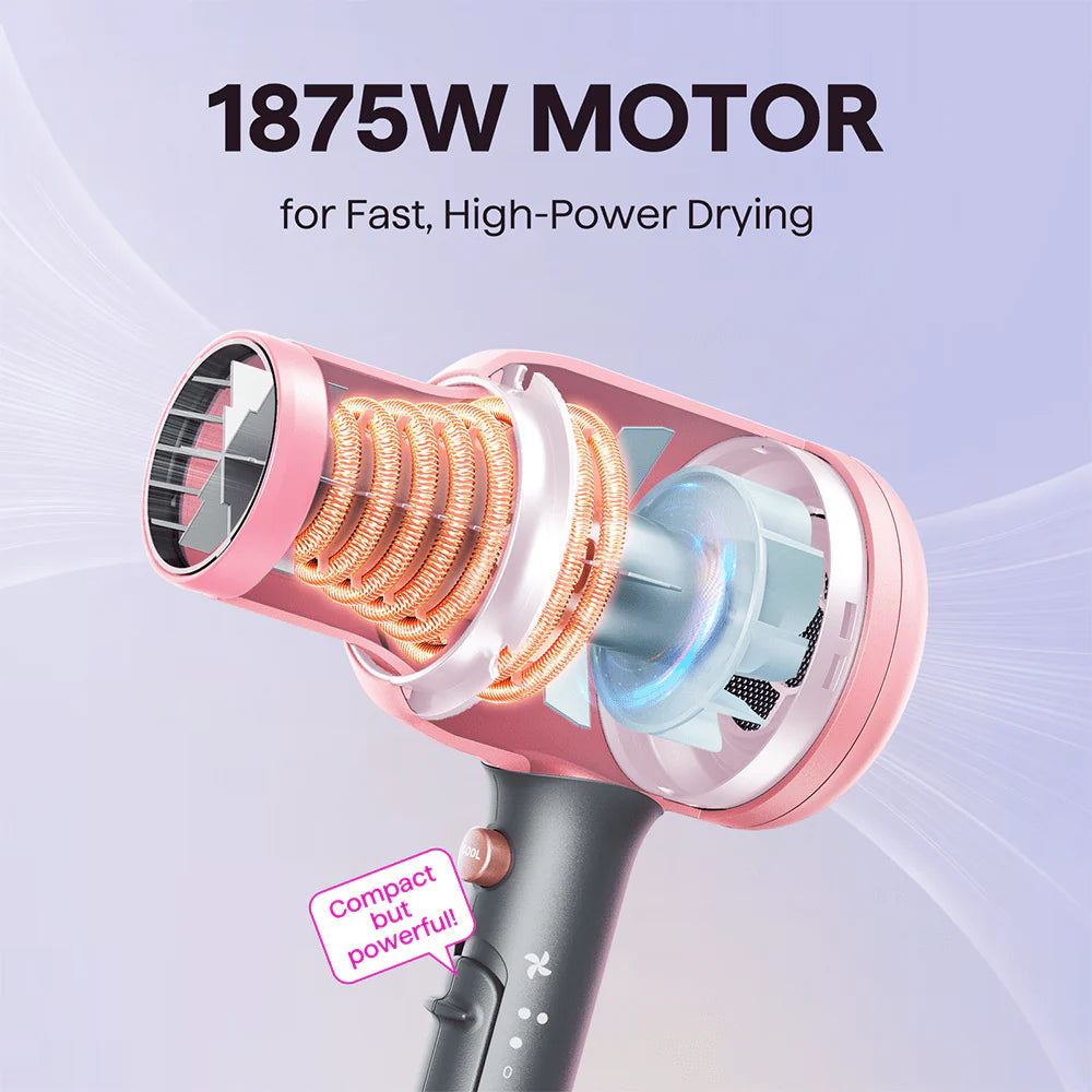 Wavy Talk Blown Away
Ionic Hair Dryer