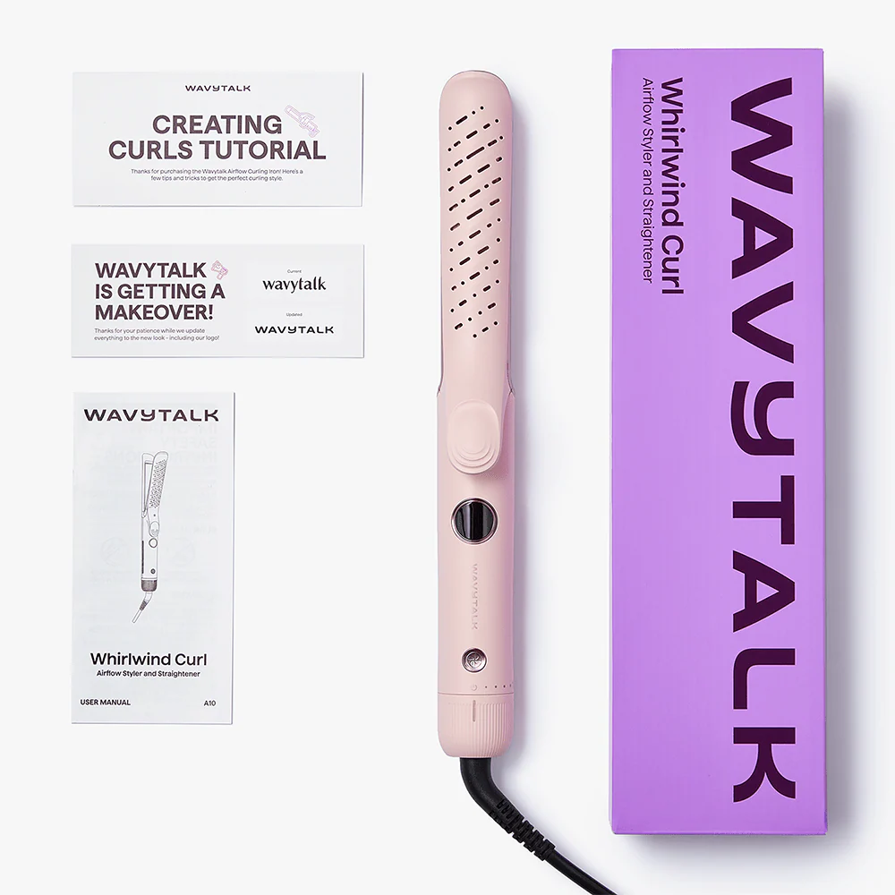 Wavy Talk Whirlwind Curl
Airflow Styler and Straightener