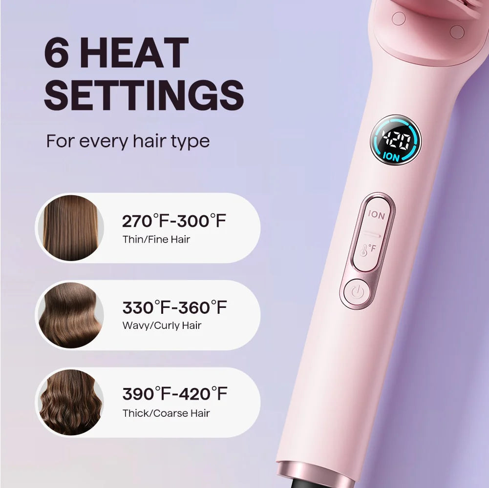 Wavy Talk Sleek Sweep
ionic hair straightener brush