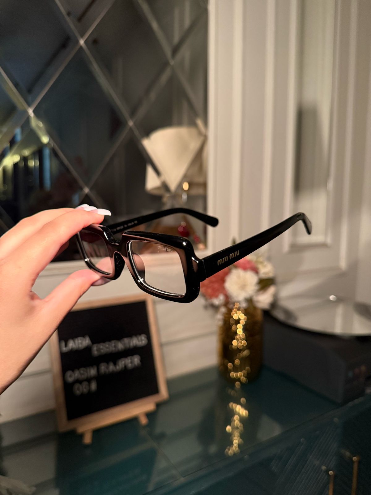 Miu Miu Rectangular Sunglasses