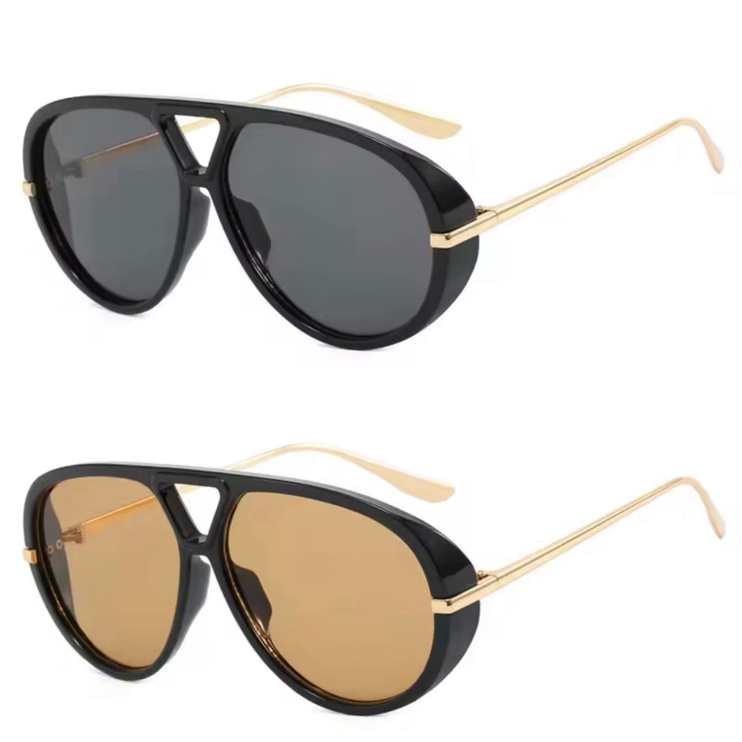 Bottega Veneta Pilot shape sunglasses