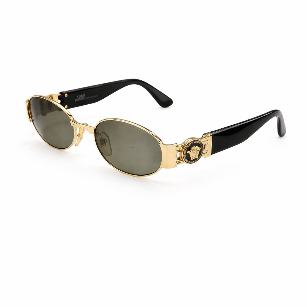 Versace metal frame sunglasses