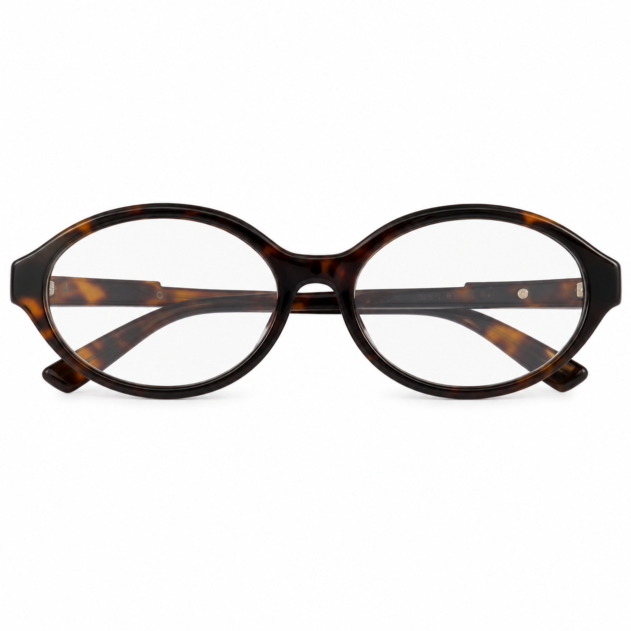 Dior Oval Frame Transparent Glasses