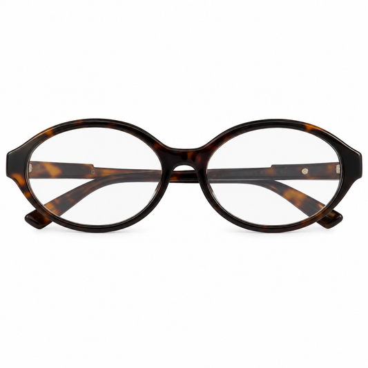 Dior Oval Frame Transparent Glasses