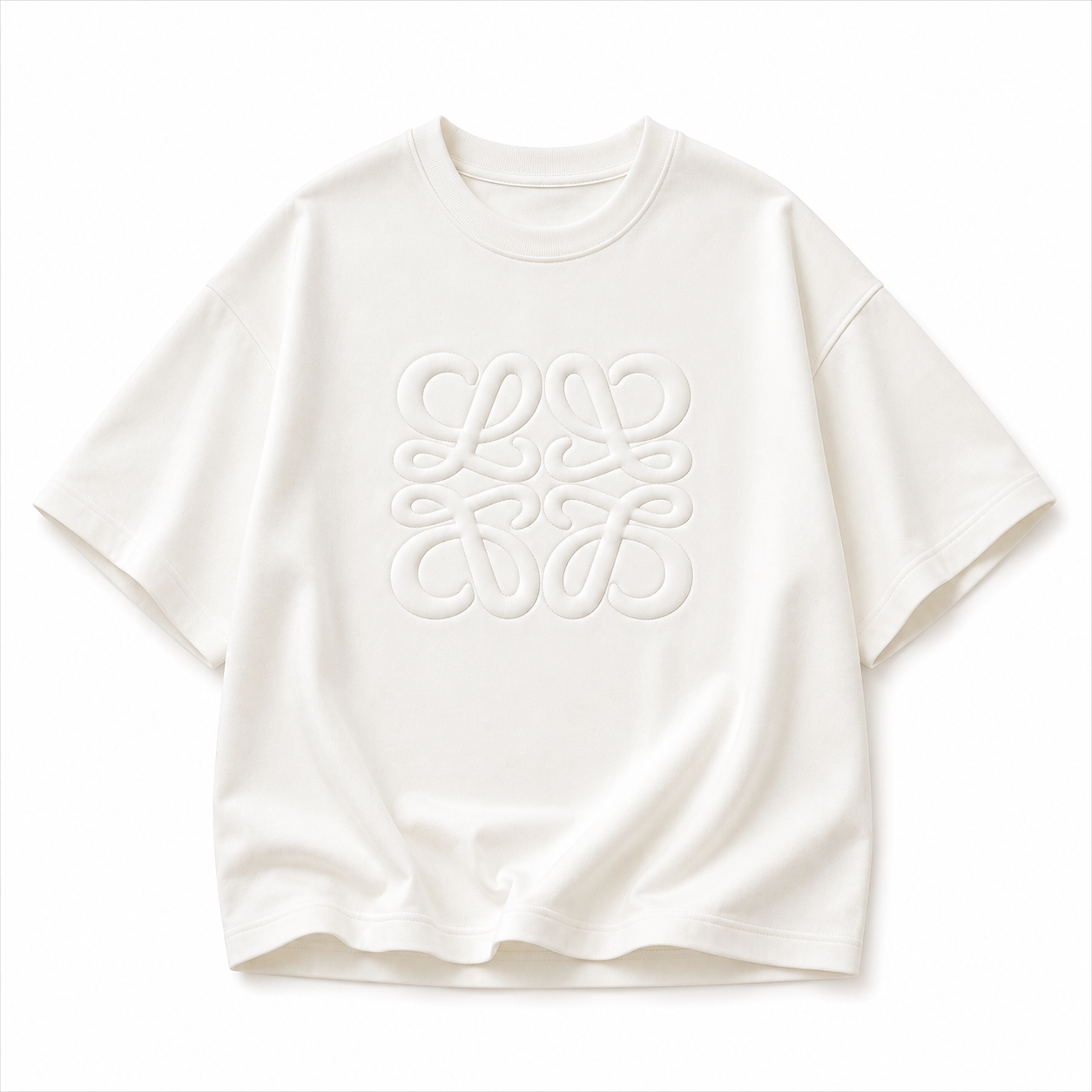 Loewe Anagram Embroidered Oversized T-Shirt